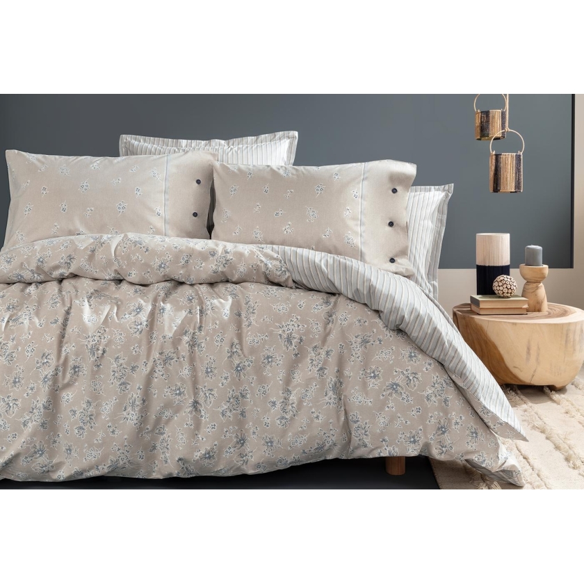 4 Pieces Aveline Ranforce Double Du..