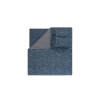 3 Pieces Aveline Ranforce Single Duvet Cover Set 160 x 220 cm - Indigo