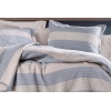 2 Pieces Bardie Jacquard Single Bedspread Set 160 x 240 cm - Indigo