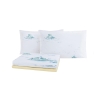 4 Pieces Onie Double Pique Set 200 x 220 cm - Blue