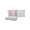 3 Pieces Laveta Single Pique Set 160 x 220 cm - Orange