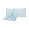 3 Pieces Kenny Ranforce Single Pique Set 160 x 220 cm - Blue