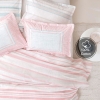 3 Pieces Ronit Single Pique Set 160 x 220 cm - Pink