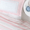 3 Pieces Ronit Single Pique Set 160 x 220 cm - Pink
