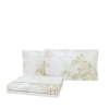 4 Pieces Lindsay Double Pique Set 200 x 220 cm - Ecru