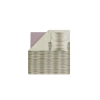 3 Pieces Besna Ranforce Single Duvet Cover Set 160 x 220 cm - Khaki