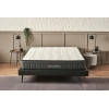 Spinal Support 140 x 190 x 25 cm Bamboo Pocket Spring Series Double Mattress - White / Black