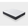Spinal Support 140 x 190 x 25 cm Bamboo Pocket Spring Series Double Mattress - White / Black