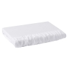 160 x 200 cm Bamboo Liquid Proof Knitting Single Mattress Protector - White