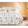 4 Pieces Aria Double Pique Set 200 x 220 cm - Blue