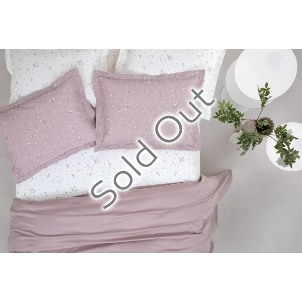 3 Pieces Ramona Single Pique Set 160 x 220 cm - Plum