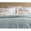 3 Pieces Retro Bamboo Single Pique Set 160 x 220 cm - Sage Green