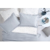 3 Pieces Ramona Bamboo Single Pique Set 160 x 220 cm - Light Blue
