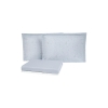 3 Pieces Ramona Bamboo Single Pique Set 160 x 220 cm - Light Blue