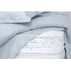 3 Pieces Ramona Bamboo Single Pique Set 160 x 220 cm - Light Blue