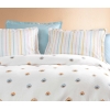 3 Pieces Aldon Single Pique Set 160 x 220 cm - Orange