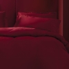 4 Pieces Dora Cotton Satin King Size Duvet Cover Set 240 x 220 cm - Red