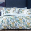 3 Pieces Marco Ranforce Single Duvet Cover Set 160 x 220 cm - Blue