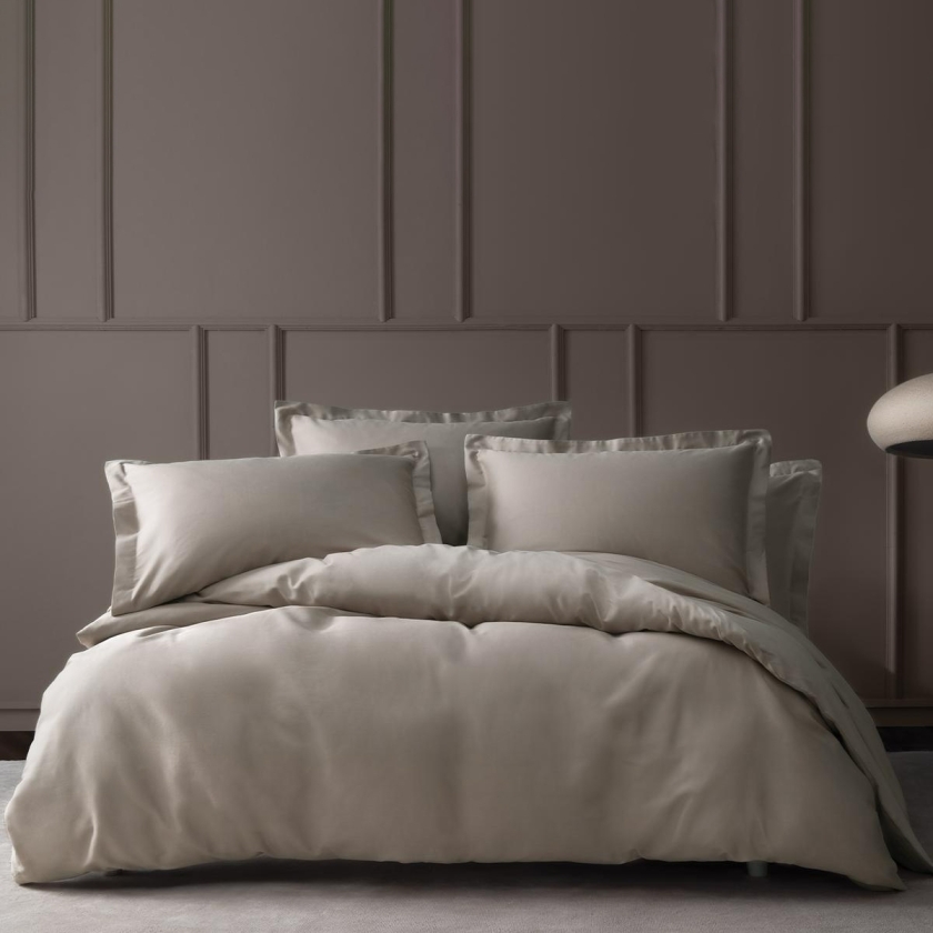 4 Pieces Dora Cotton Satin King Siz..