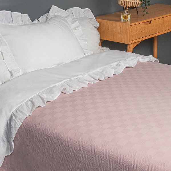Ovis Double Pique 200 x 220 cm - Lilac