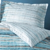 3 Pieces Martin Ranforce Single Duvet Cover Set 160 x 220 cm - Blue