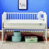Blue Star 70 x 120 x 15 cm Baby Spring Mattress - White