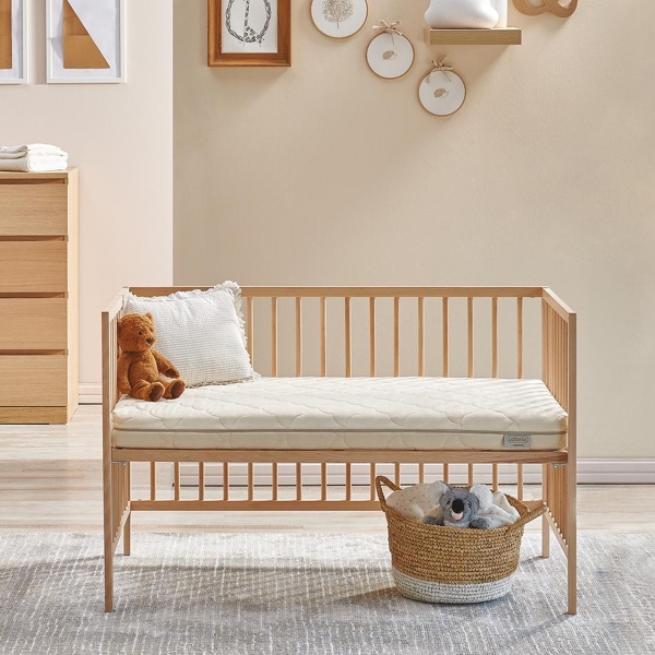 Cottonia 60 x 120 x 10 cm Baby Spring Mattress - Cream