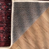 80 x 300 cm Retro Crimson Elegance Decorative Rug - Red