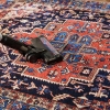 244 x 350 cm Retro Traditional Symmetric Pattern Decorative Rug - Orange / Blue / Beige