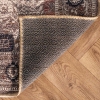 200 x 300 cm Retro Textured Mosaic Decorative Rug - Beige / Anthracite / Cream