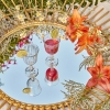 Line Glass Cup 240 cc - Transparent