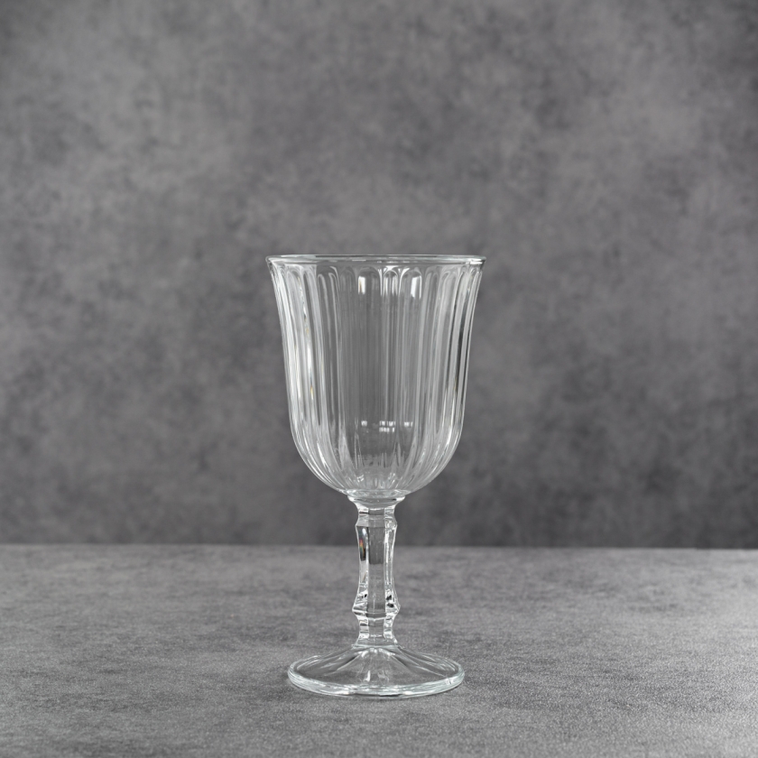 Line Glass Cup 240 cc - Transparent..