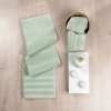 8 Pieces Elegance 600 GSM Luxury Turkish Cotton Towel Set - Mint