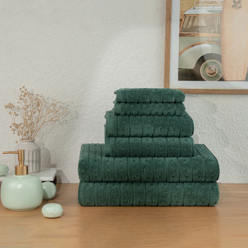 6 Pieces Verdant Comfort 600 GSM Lu..