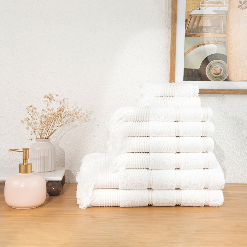 8 Pieces Pure Comfort 600 GSM Luxur..