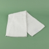 2 Pieces Modern Design Cotton 30 x 50m cm Kitchen Towels Set - White / Yellow
