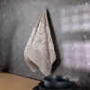 2 Pieces Classic Cotton 30 x 50 cm Kitchen Towels Set - White / Grey / Green