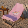 70 x 140 cm Mermaid Dreams Large Size Cotton Beach Towel - Pink