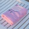 70 x 140 cm Mermaid Dreams Large Size Cotton Beach Towel - Pink