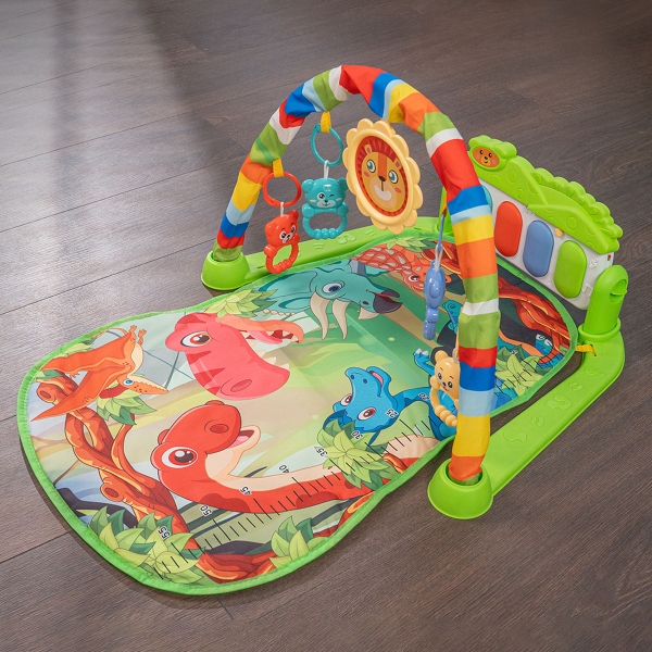 0 - 4 Years Multifunction Baby Play-Mat Toy With Music - Green