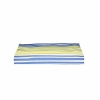160 x 220 cm Elvis Cotton Single Pique - Indigo / Green / Yellow
