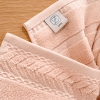 50 x 90 cm Blush Luxe 600 GSM Luxury Turkish Cotton Face Towel - Light Pink