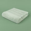 50 x 90 cm Elegance 600 GSM Luxury Turkish Cotton Face Towel - Mint