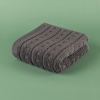 30 x 50 cm Slate Serenity 600 GSM Luxury Turkish Cotton Hand Towel - Anthracite