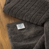 70 x 140 cm Slate Serenity 600 GSM Luxury Turkish Cotton Bath Towel - Anthracite