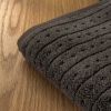 70 x 140 cm Slate Serenity 600 GSM Luxury Turkish Cotton Bath Towel - Anthracite