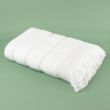 70 x 140 cm Pure Comfort 600 GSM Luxury Turkish Cotton Bath Towel - White
