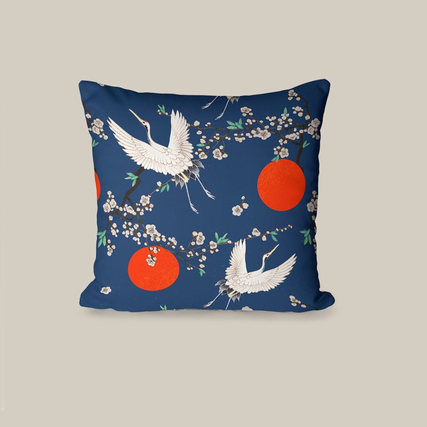 43 x 43 cm Starlit Birds Printed De..