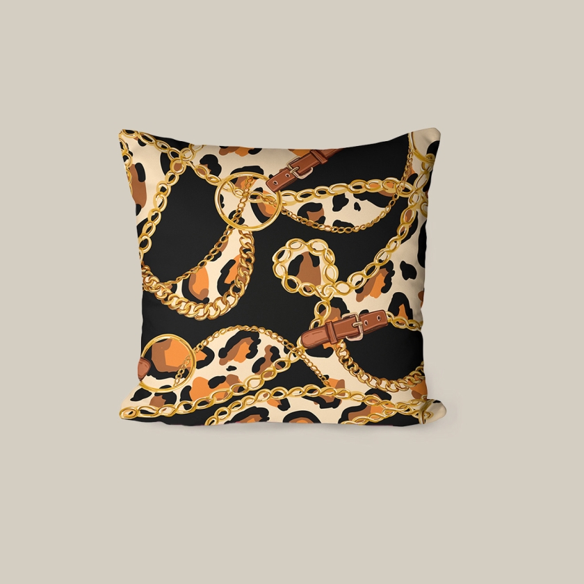 43 x 43 cm Golden Luxe Printed Deco..