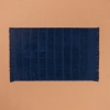 50 x 70 cm Ocean Serenity Premium Turkish Cotton 600 GSM Foot Towel - Navy Blue